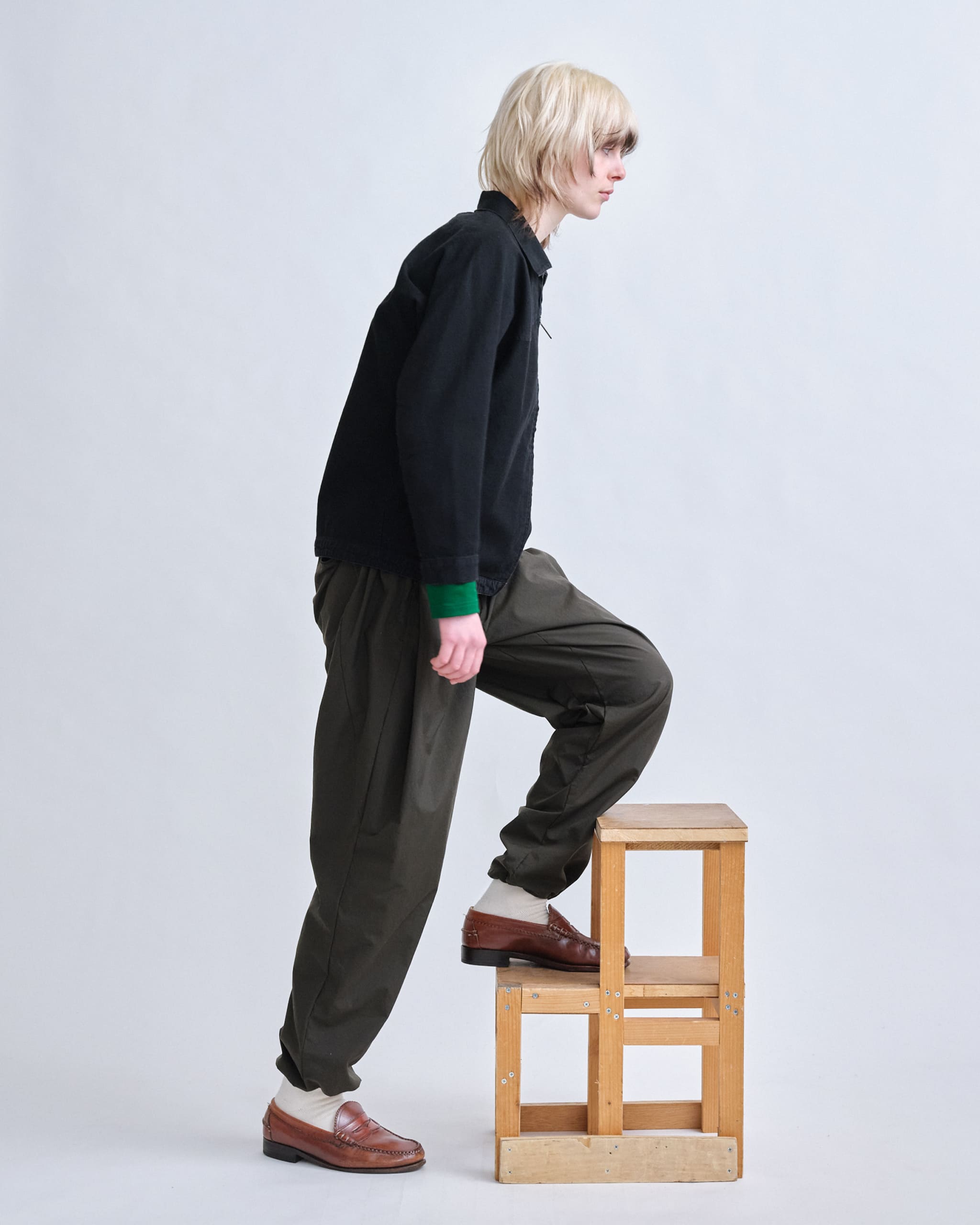 ジップアップジャケットライトデニム – POSTALCO