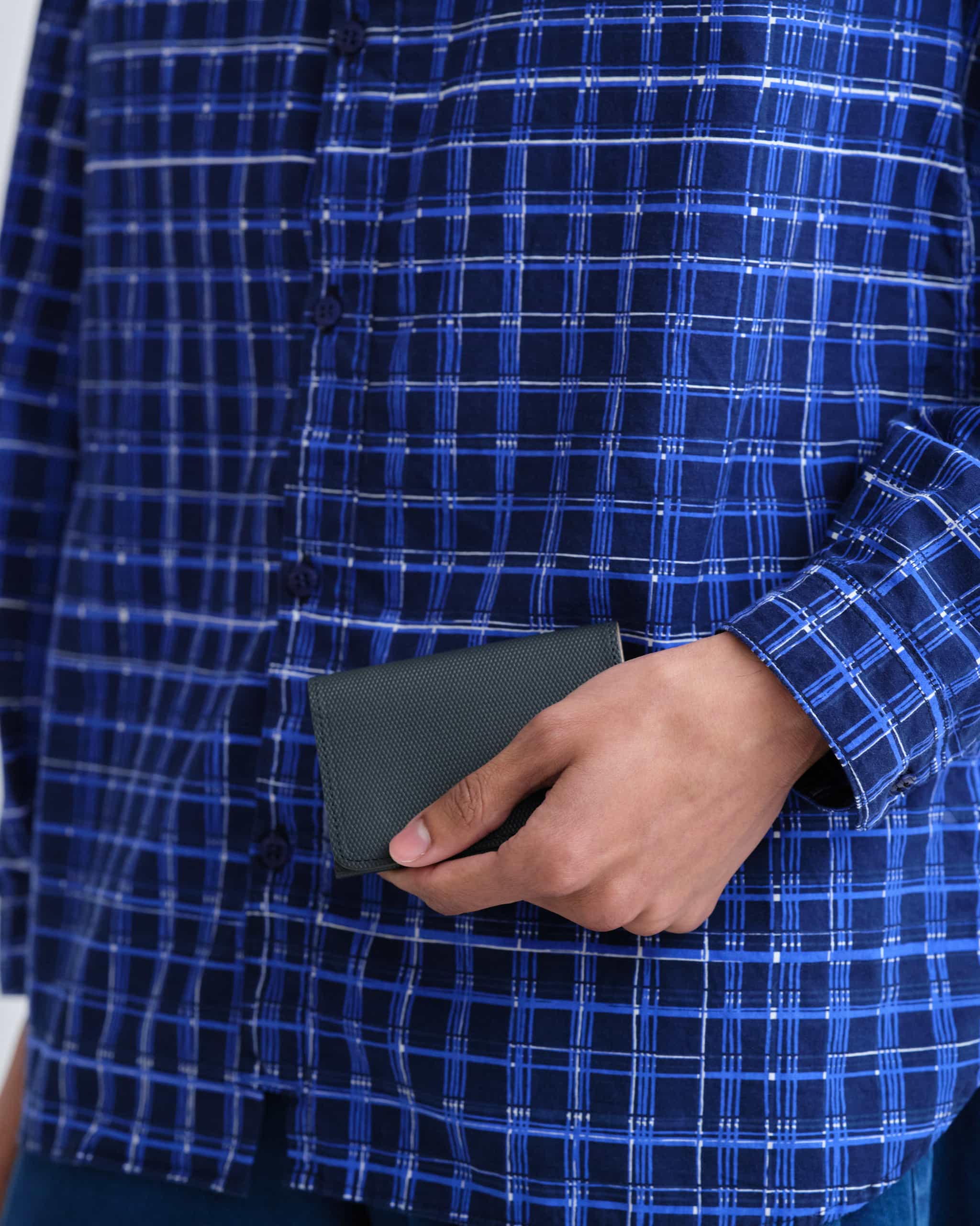 ミニウォレットクロスグレインレザー – POSTALCO