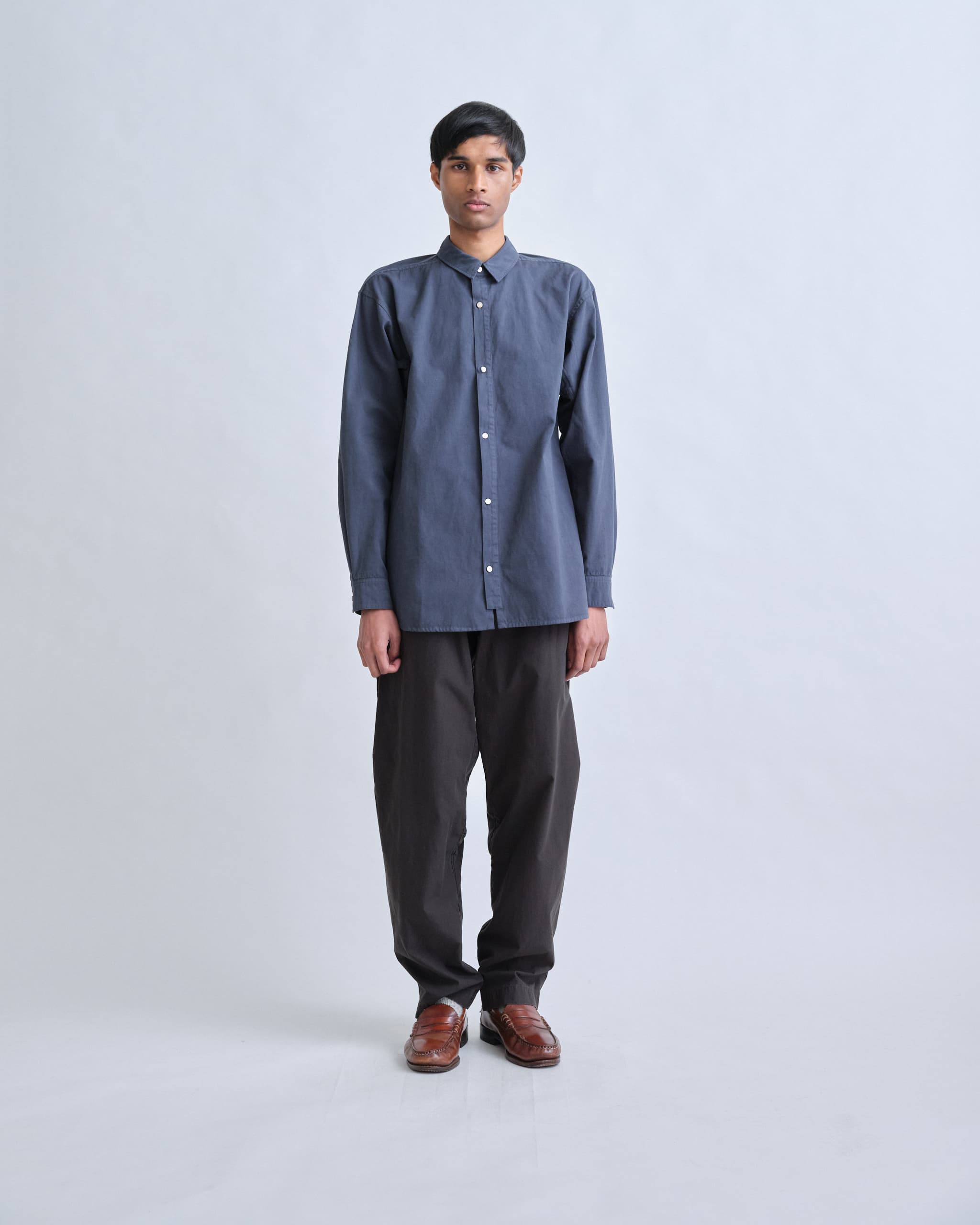 POSTALCO フリーアームシャツ ウェザークロス OFF WHITE POSTALCO通販 ポスタルコ取扱店 POSTALCO/Free Arm Shirt 01 Weather