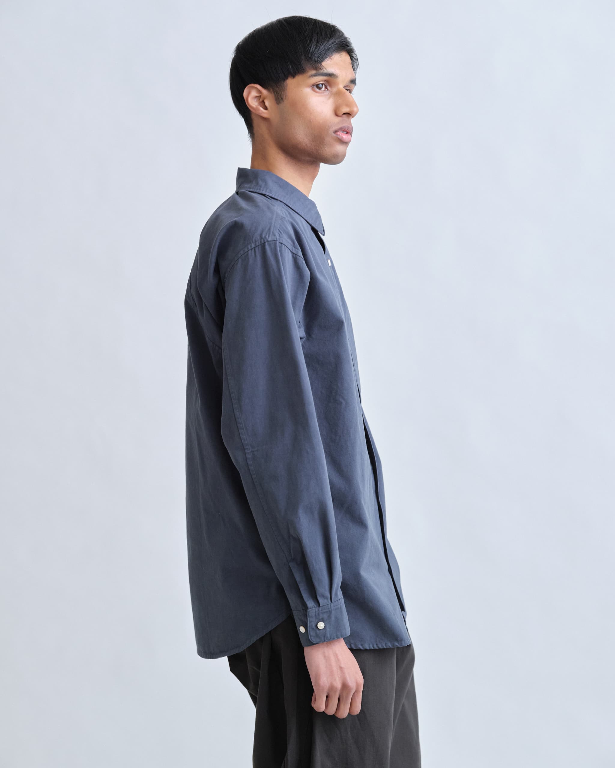 フリーアームシャツ 01ウェザークロス – POSTALCO