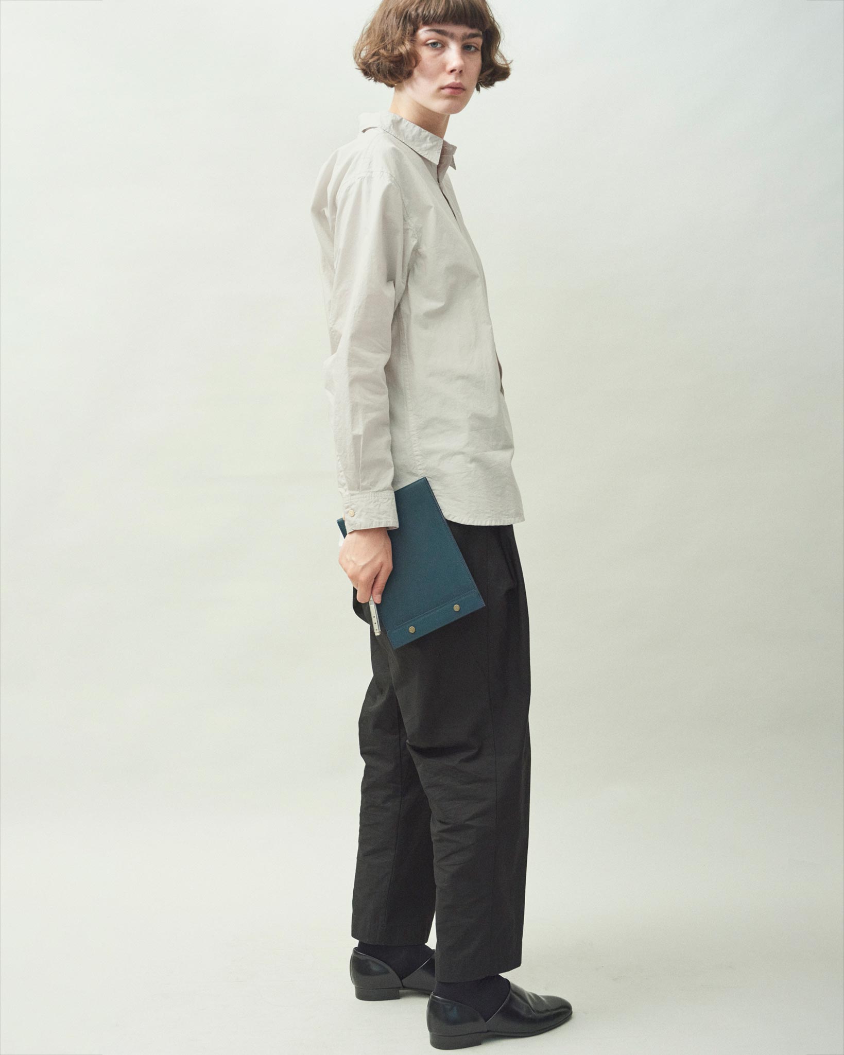 フリーアームシャツ 01ライトコットン – POSTALCO