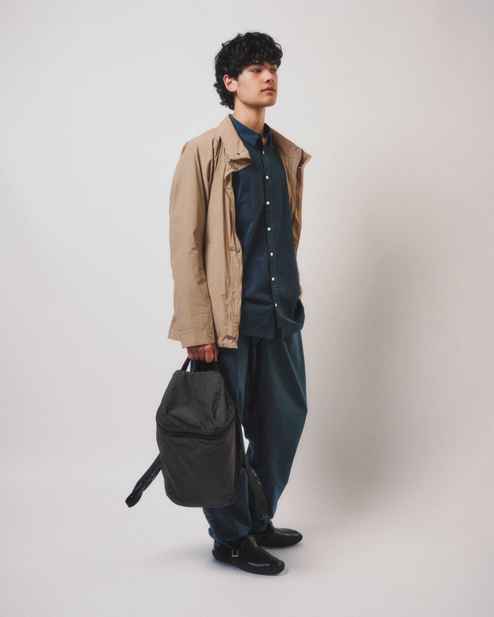 ハイネックジャケット ペーパーナイロン – POSTALCO