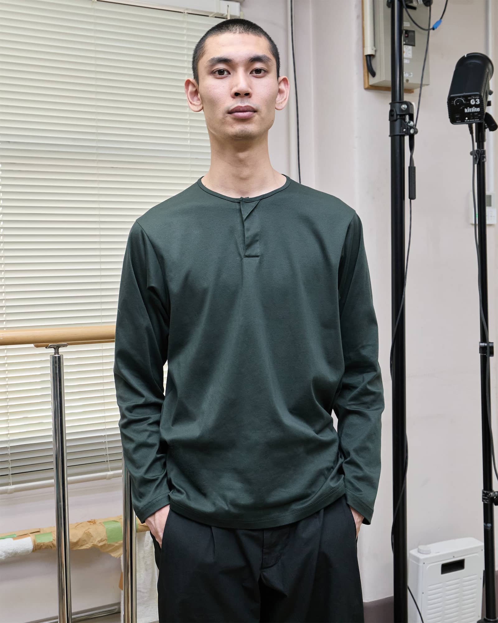 トライアングル T ロング オーガニックインターロックジャージ – POSTALCO