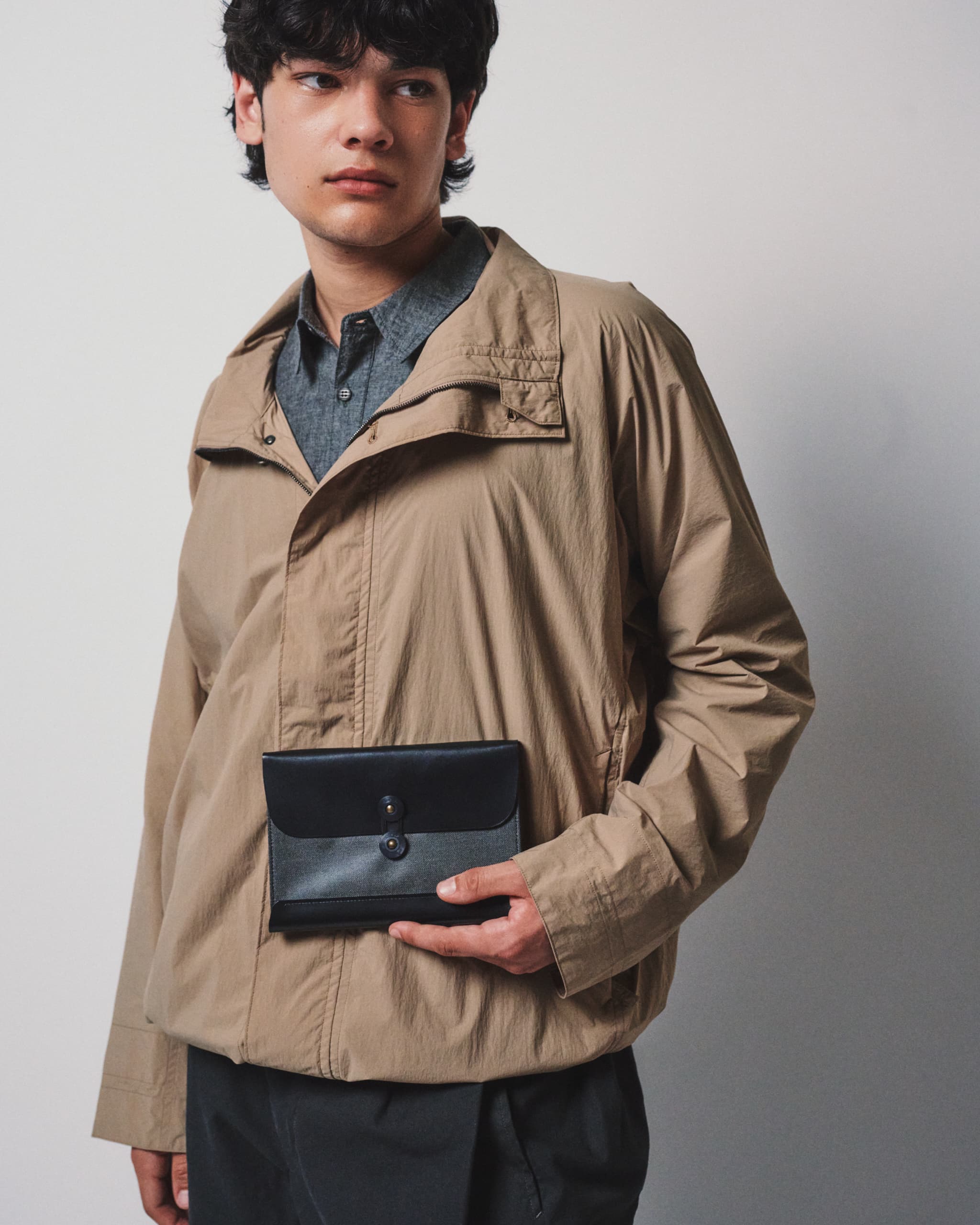 ジャケット ハイネックジャケット ペーパーナイロン – POSTALCO