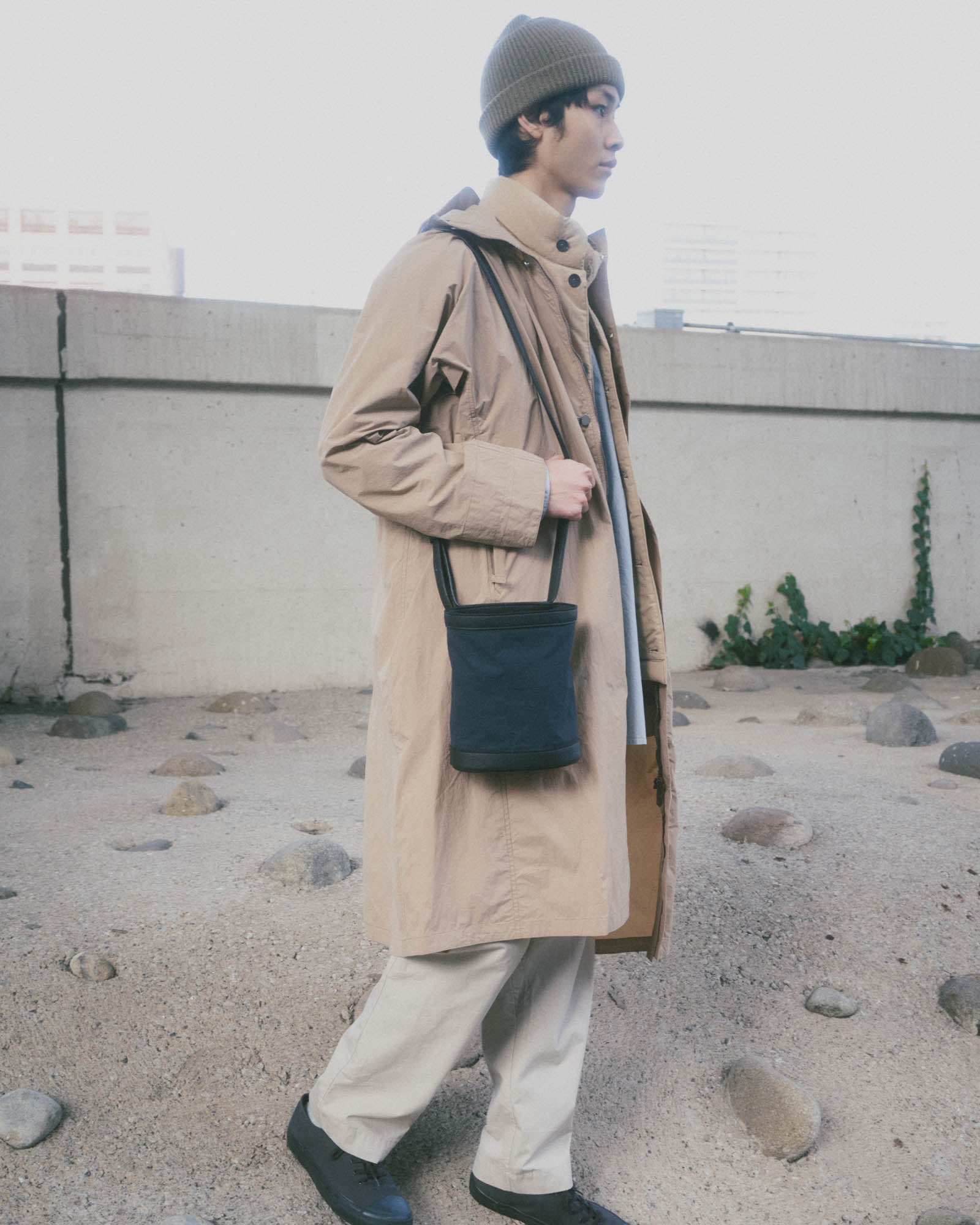 ハイネックジャケット ロングペーパーナイロン – POSTALCO