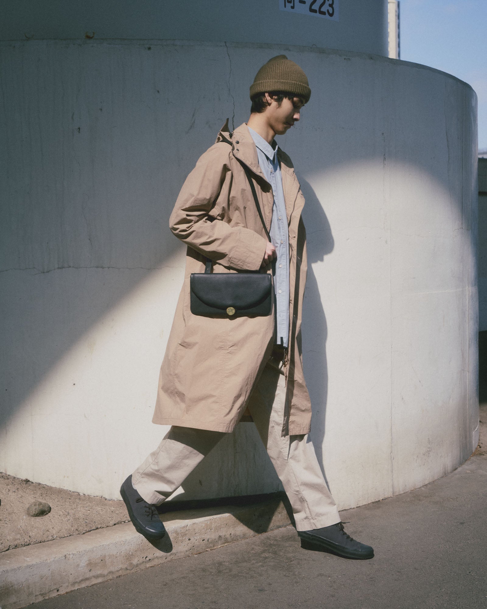 ハイネックジャケット ロングペーパーナイロン – POSTALCO