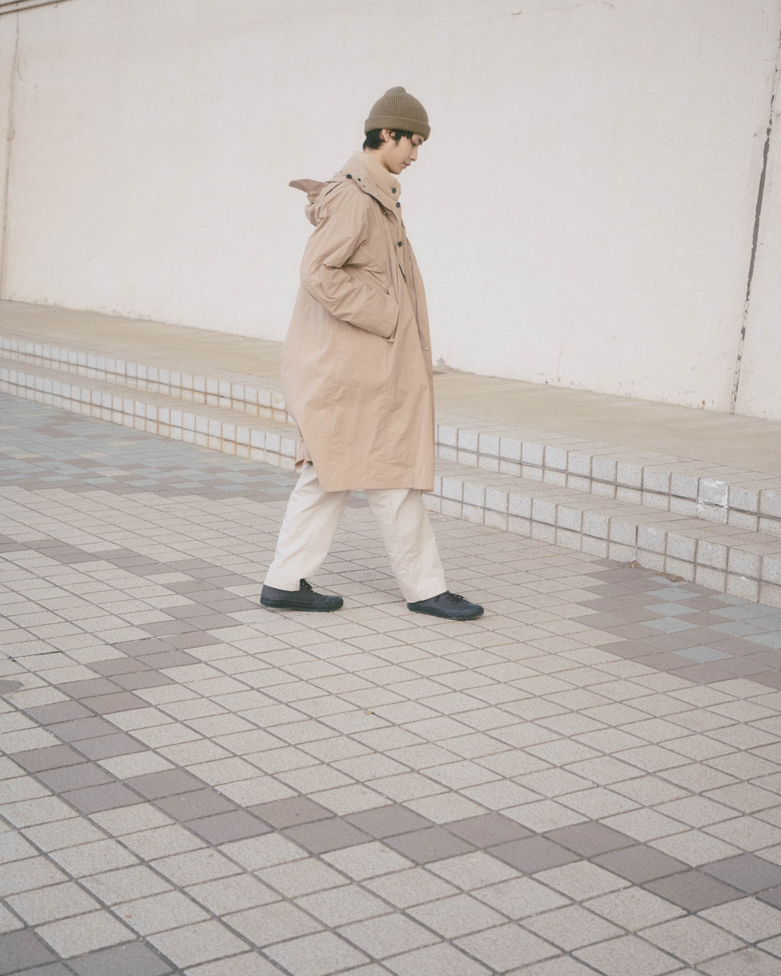 ハイネックジャケット ロングペーパーナイロン – POSTALCO