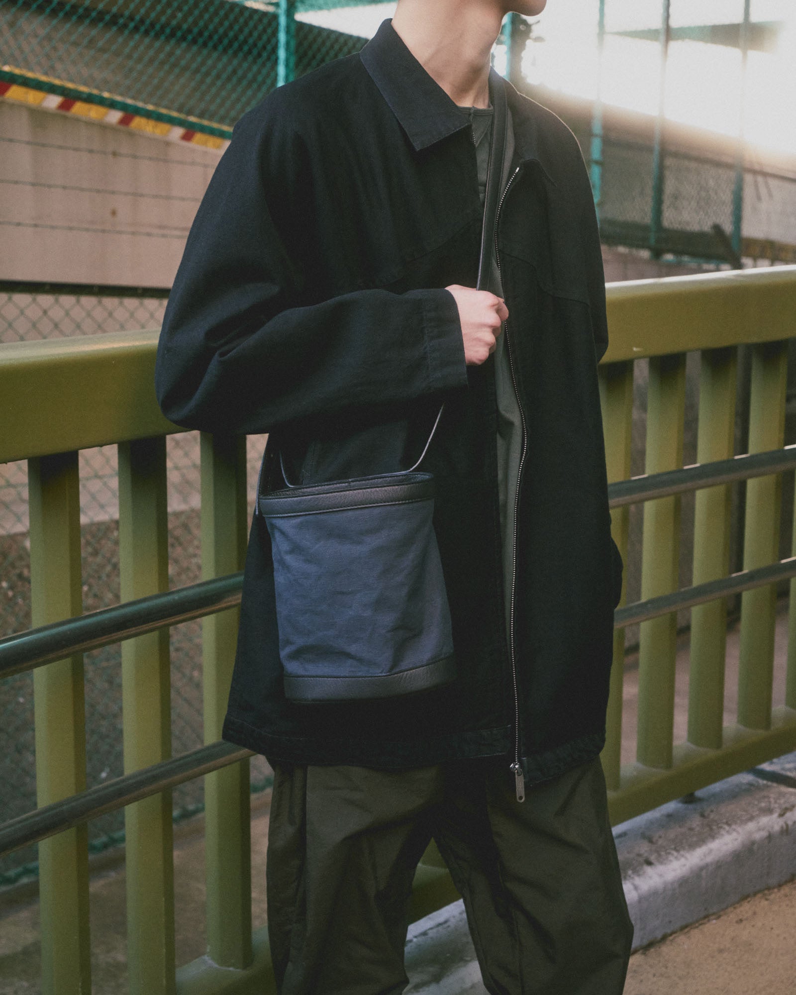 ジップアップジャケットライトデニム – POSTALCO