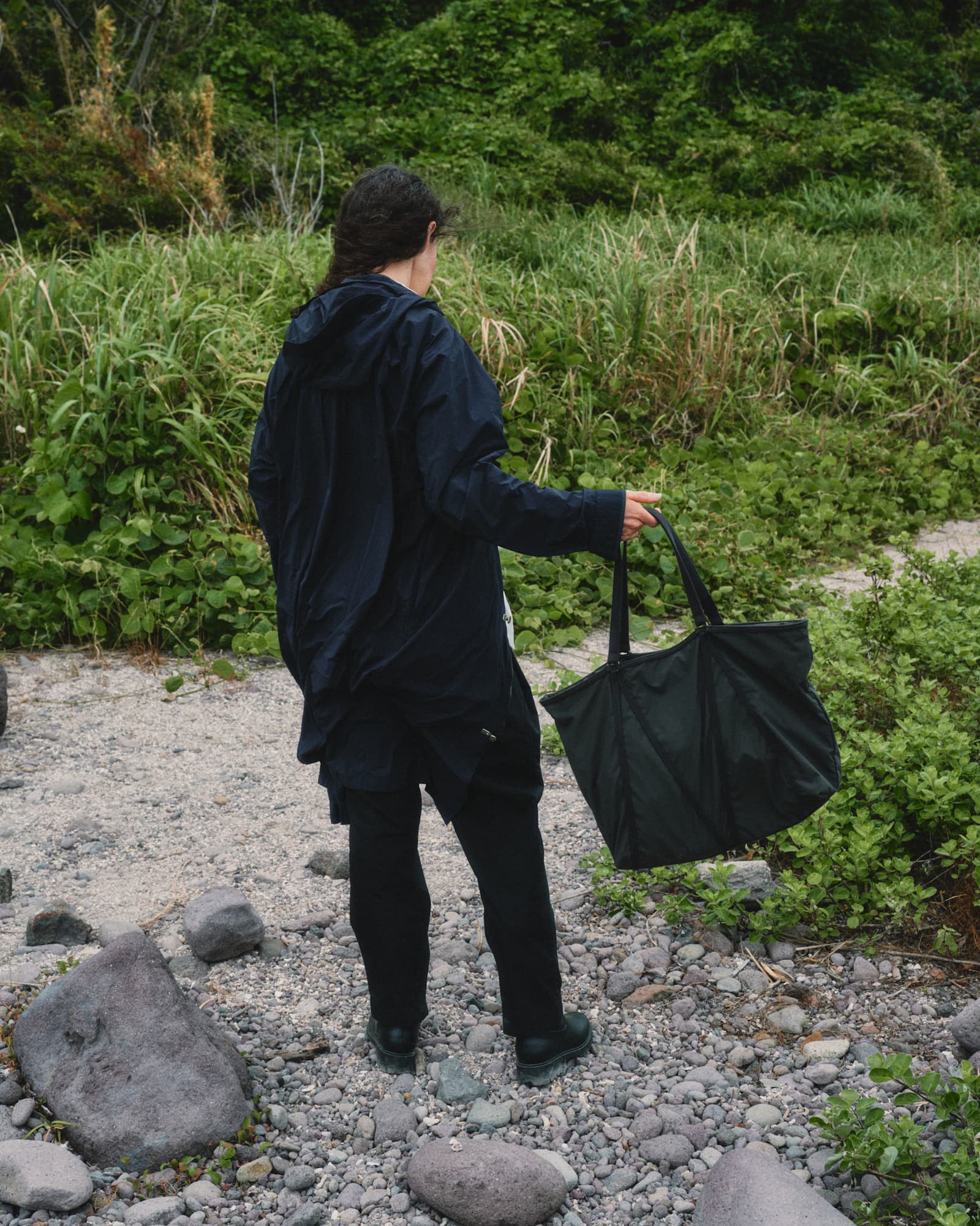 ハイネックジャケット ロングペーパーナイロン – POSTALCO