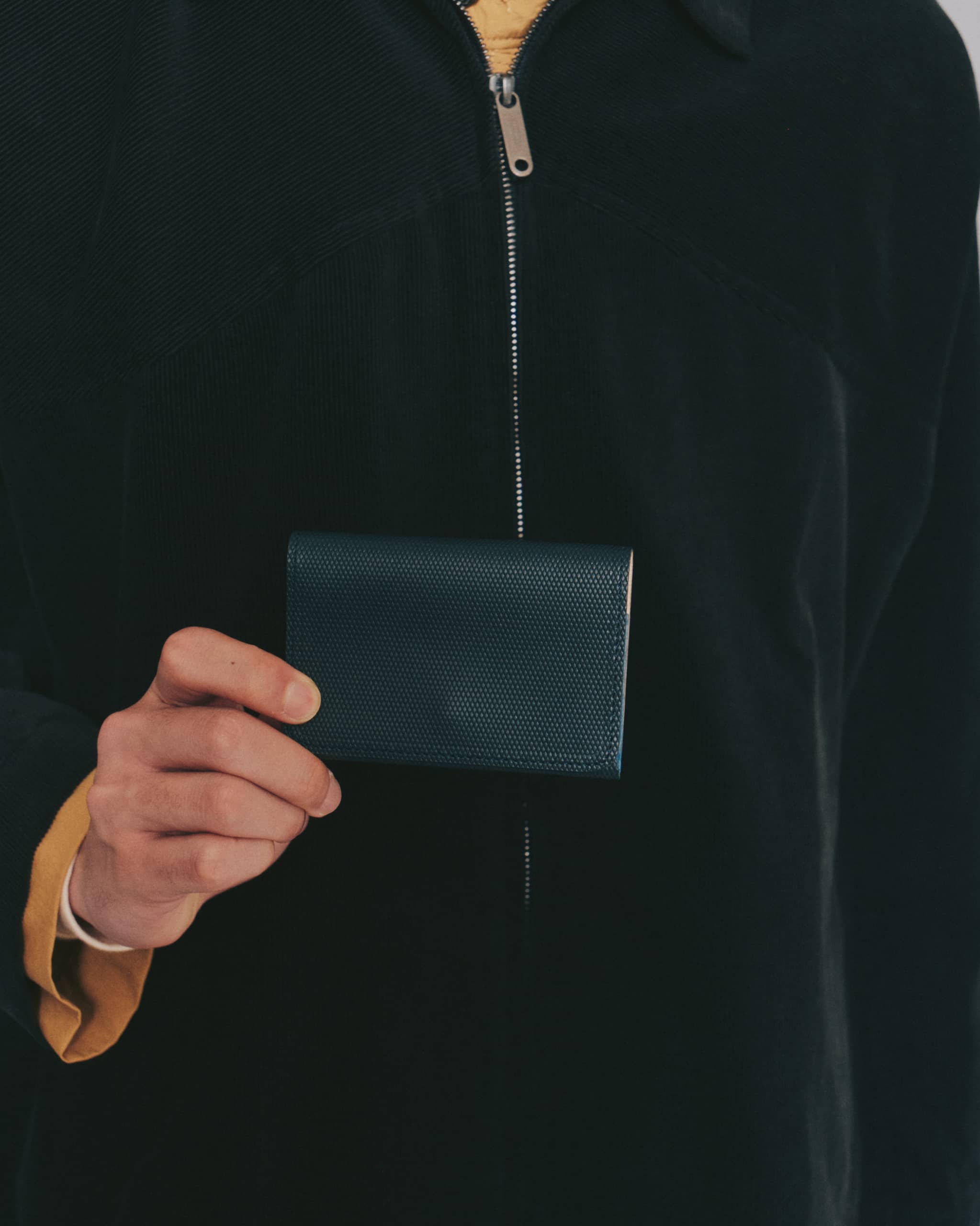 ミニウォレットクロスグレインレザー – POSTALCO