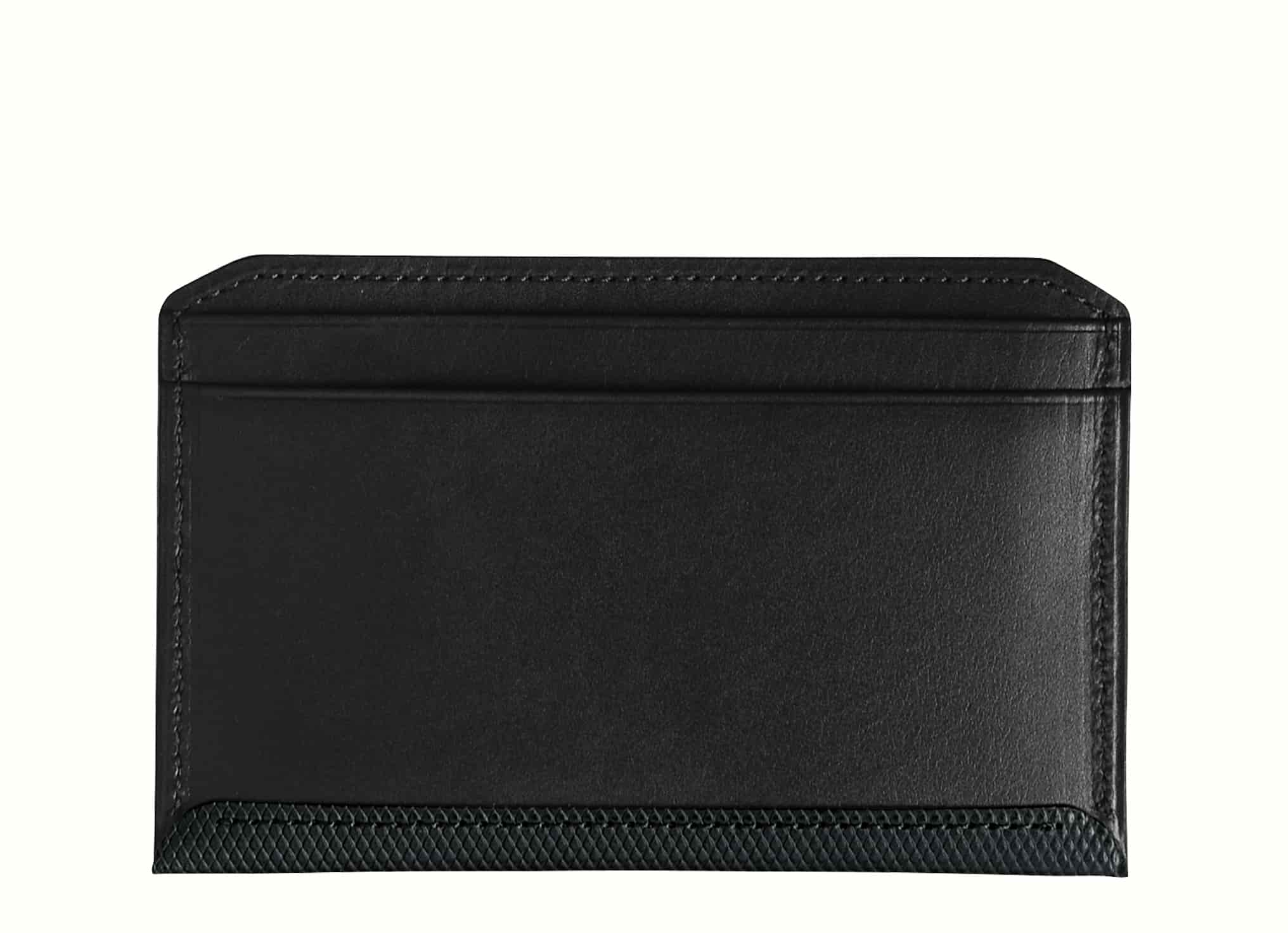 クロスグレインレザーフラットウォレット – POSTALCO