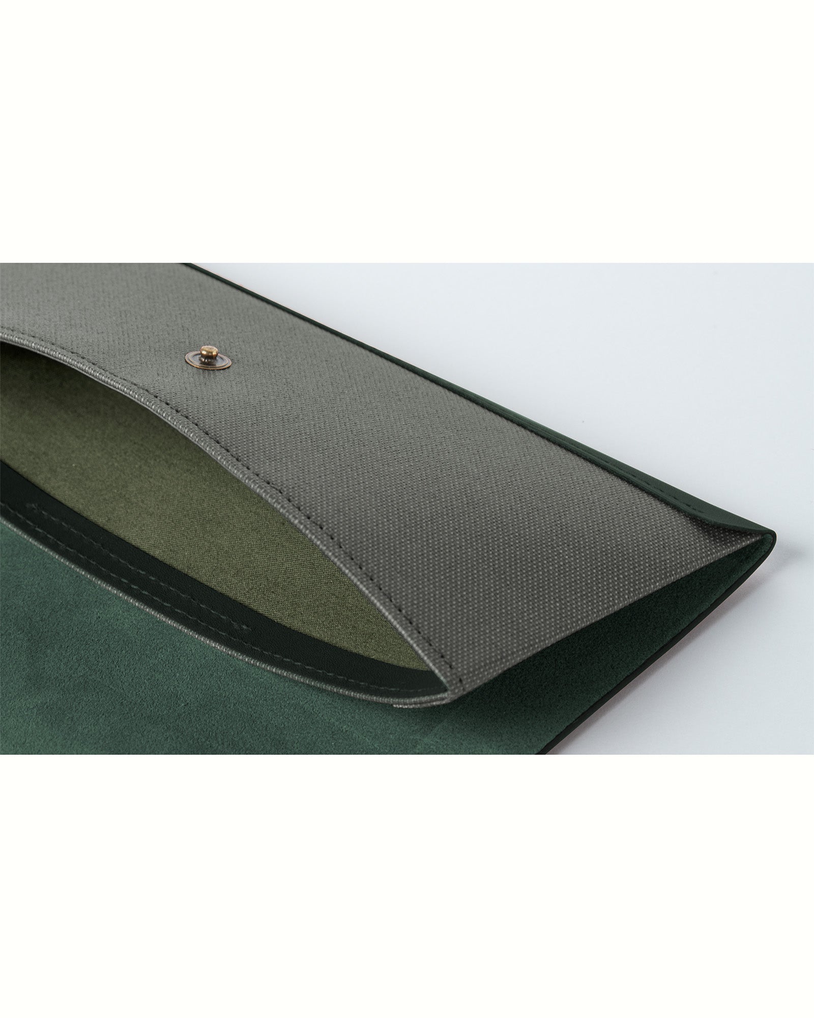 ポスタルコ　スナップペンケース　green gray Snap Pen Case – POSTALCO