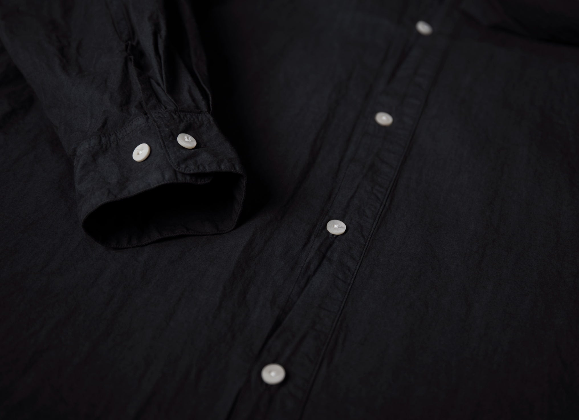 フリーアームシャツ01ライトコットン 藍泥 – POSTALCO